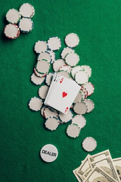 Live dealer table with multiple camera angles